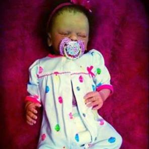 Reborn baby girl with coa