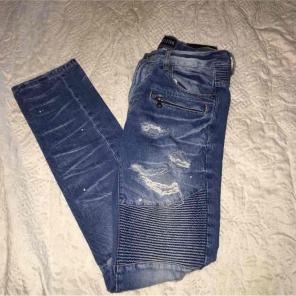 Embellish , balmain jeans