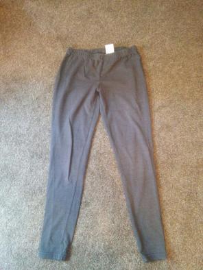 Gray leggings