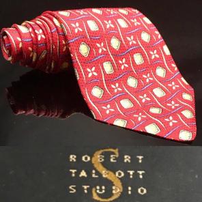 Robert Talbott Best Studio Red Geo Tie