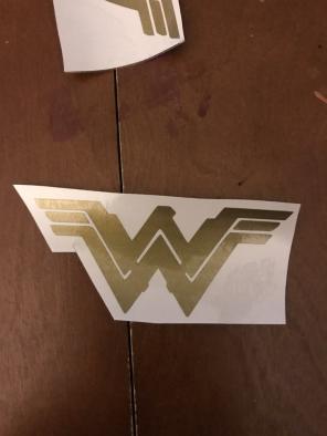 Die Cut Vinyl Wonder Woman Decal
