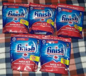 Finish Max In 1 Dishwasher Tabs Bundle