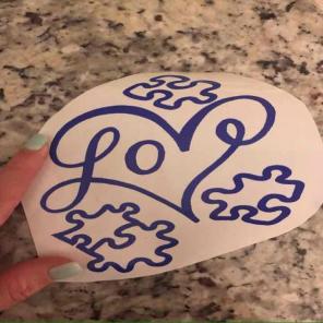Autism decal