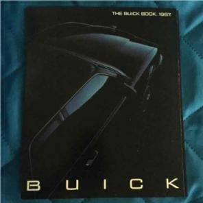 1987 Buick Catalog New Old Stock
