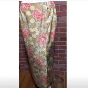 NWT wrap skirt