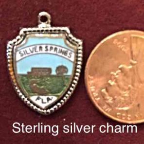 Sterling silver charm
