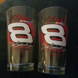 NASCAR Bud Dale Jr Bar Glasses(set of 2)