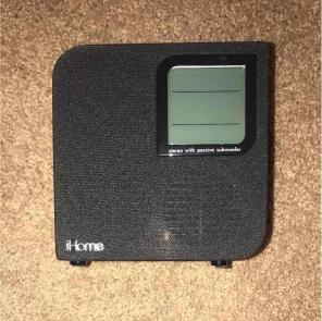 iHome Speaker, Alarm Clock, Charger