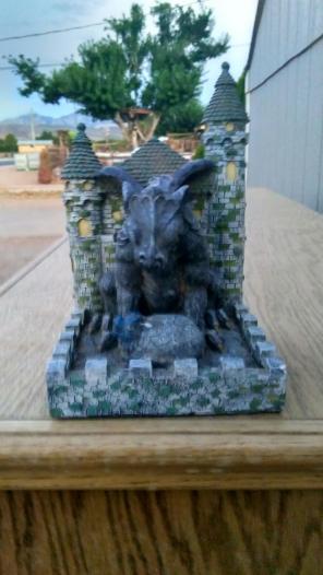 Stone statue gargoyle