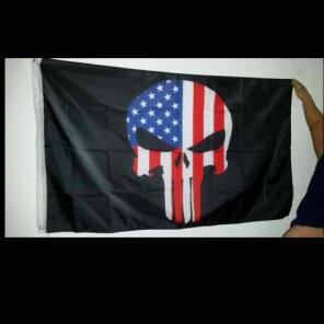 3x5 Punisher Nation Flag