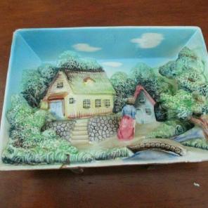 3D Japanese wall frame