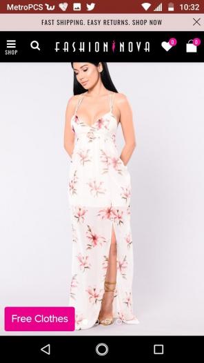 Fashion nova dress
