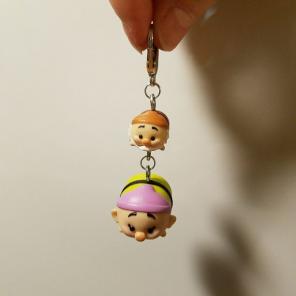 Tsum Tsum Keychain Snow White 7 Dwarves