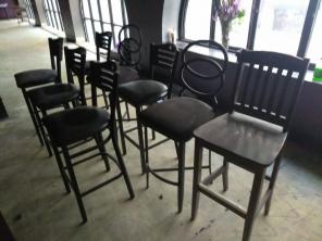 2 sets of Club tall Chairs
