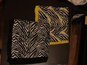 Set Of 2 Zebra Bandanas