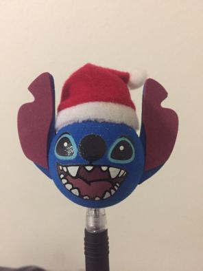 Disney Santa Stitch Antenna Topper DLR