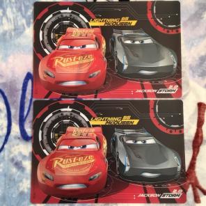 2 Disney Cars Place Mats