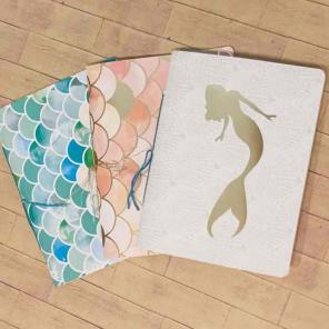 Set of Three Mermaid Notebooks