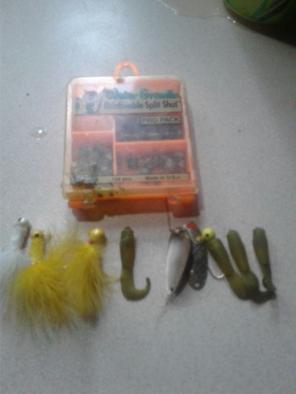 Fishing stuff like boy yeah Sun School y