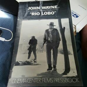 John Wayne Rio Lobo press book