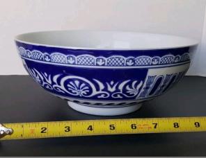 Blue and White Bowl
