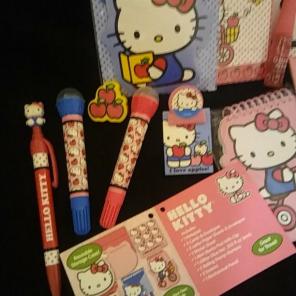 Stationary set hello kitty