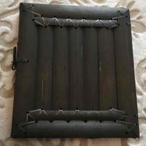 Bamboo box.