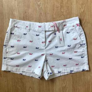 NWT Vineyard Vines American Flag 8 Short