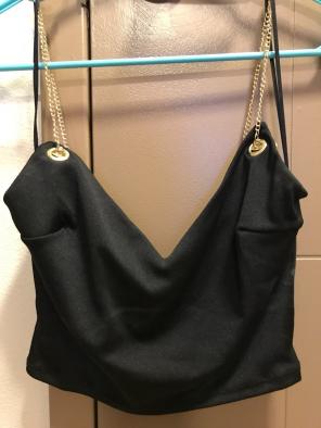 Black Top And Skirt Ser