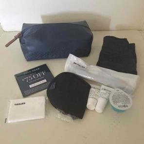 Cole Haan AA Business amenity kit purse
