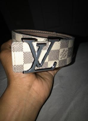 LV Belt White