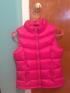 Pink old navy vest
