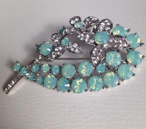 Crystal Brooch