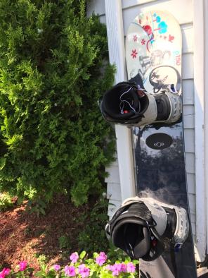 Salomon Snowboard with Burton Boots