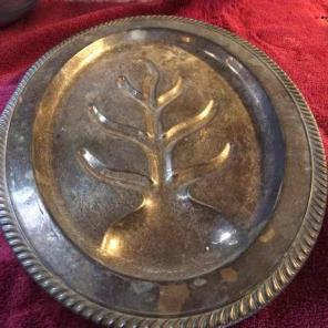 Silver plated tray