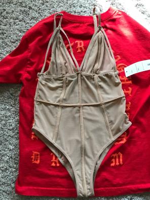Nude Mesh Bodysuit
