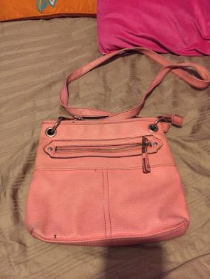 Peach Hang Bag