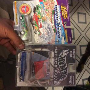Hot wheels hall of fame and Johnny light