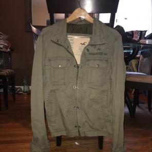 Army Green Hollister Jacket