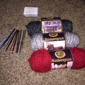 Yarn and needles!