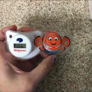 NEW Binkies and thermometer