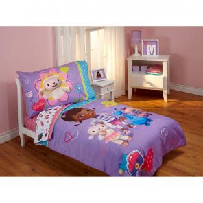 Doc McStuffin 4-piece toddler bed set