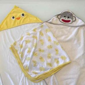 Hooded Baby Bath Towels