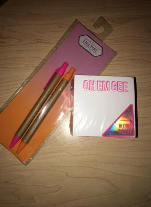 Memo Black & Black Ink Ball Pens Set