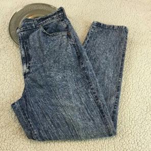 Chic Vintage Acid Wash plus Size Jeans