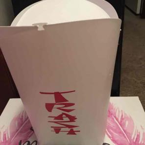 Take out Chinese garbage can