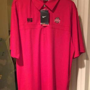 Nike Ohio State x Lebron James Polo Sz L