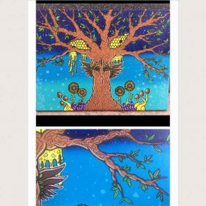 'Tree of Consciousness' 12x16 original