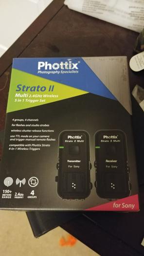 Phottix wireless trigger system