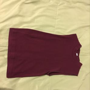 Short Turtleneck Slim Shirt